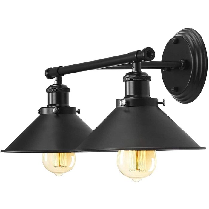 Goodyi Light Dimmable Matte Black Vanity Light Wayfair